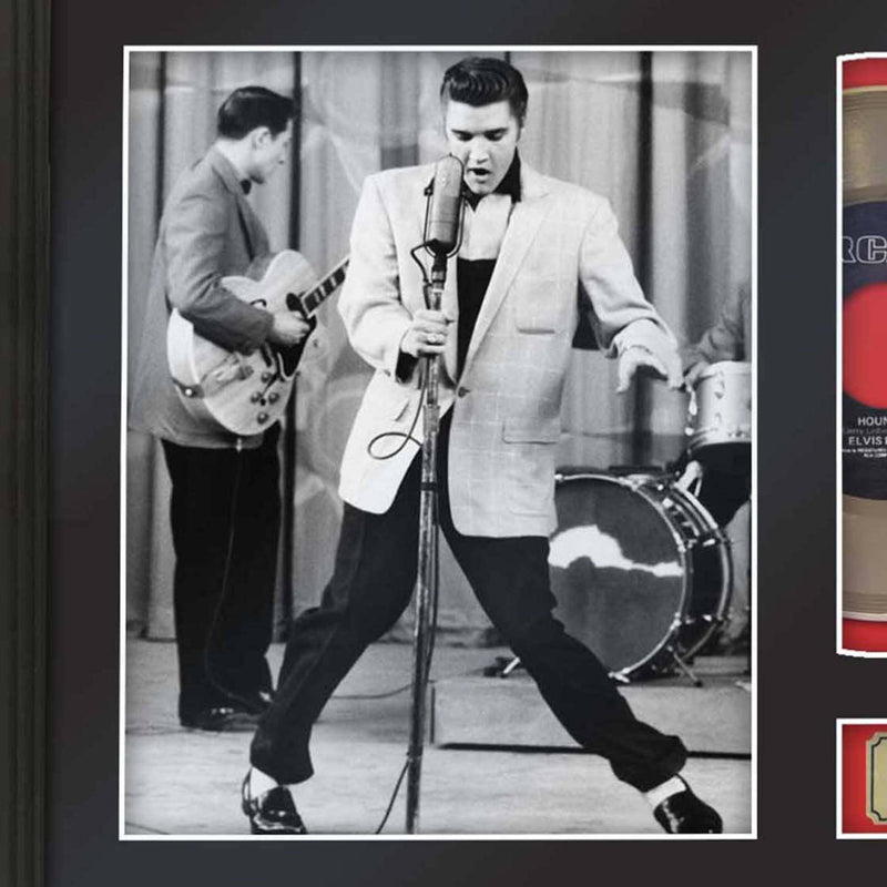 Cargue la imagen en el visor de la galería, Elvis Presley -  Hound Dog Legends of Music Gold Display
