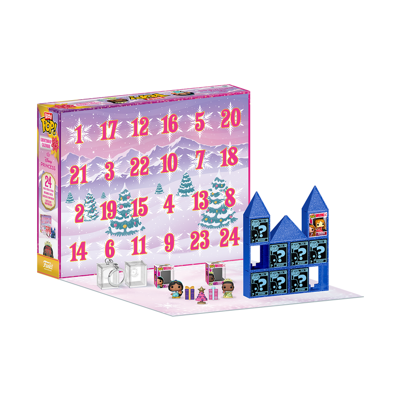 Cargue la imagen en el visor de la galería, Funko: Bitty Pop! Advent Calendar - Disney Princess Holiday Vinyl Figure
