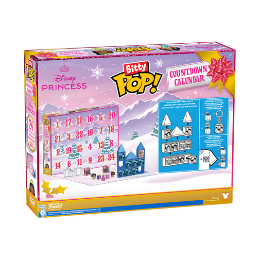 Funko: Bitty Pop! Advent Calendar - Disney Princess Holiday Vinyl Figure