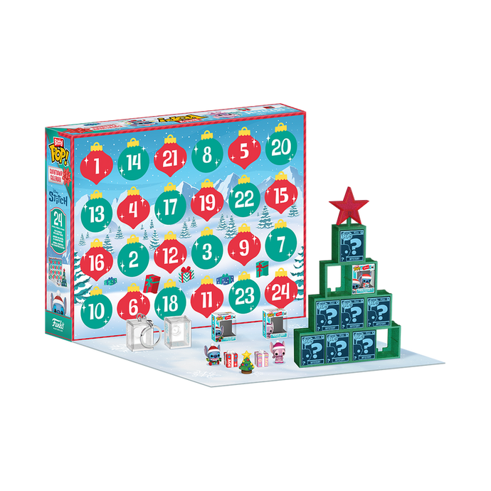 Funko: Bitty Pop! Advent Calendar - Disney Stitch Holiday Vinyl Figure