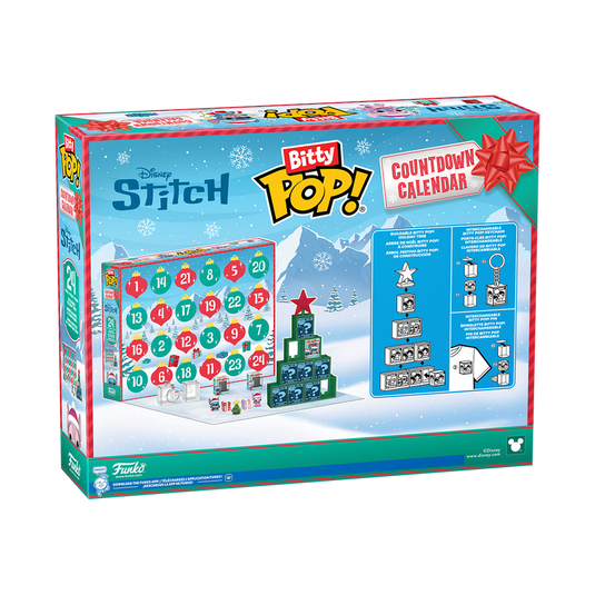 Funko: Bitty Pop! Advent Calendar - Disney Stitch Holiday Vinyl Figure