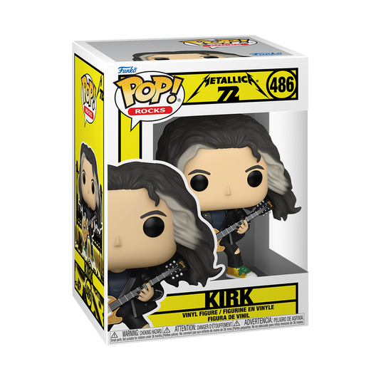 Funko POP! Rocks: Metallica 72 Seasons - Kirk Hammett Vinyl Figure