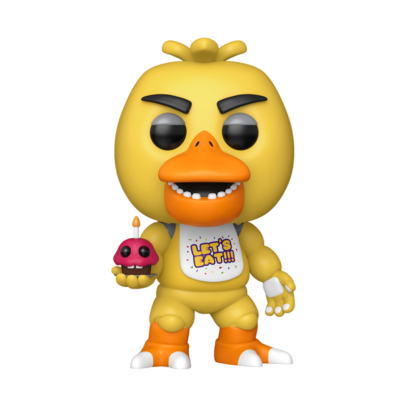 Load image into Gallery viewer, Funko POP! Games: Five Nights at Freddy&#39;s - Chica with Cupcake (10th Anniversary) Vinyl Figure
