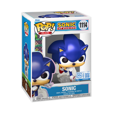 Funko POP! Plus: Sonic the Hedgehog - Sonic Pearlescent Vinyl figure
