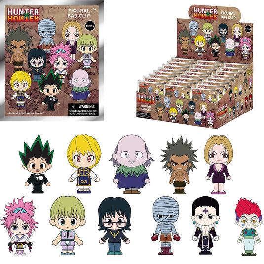 ¡Animación! Hunter x Hunter Serie 2 Bolsa de espuma 3D con clip para persianas