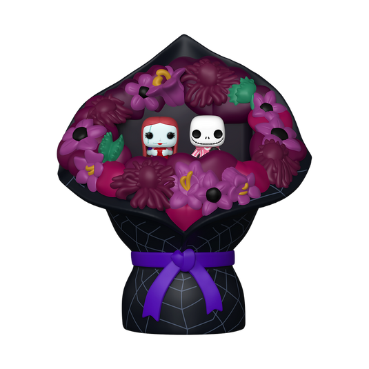Funko Bitty POP! Rides: Disney - NBC Bouquet Sally & Jack Skellington (Valentine) Vinyl Figure