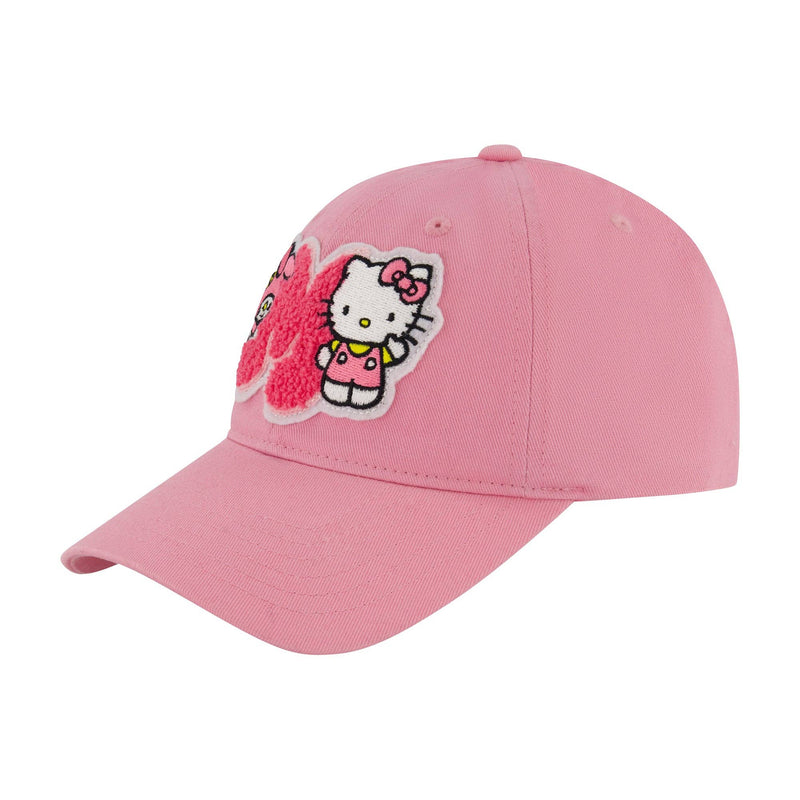 Chargez l&#39;image dans la visionneuse de la galerie, Sanrio Hello Kitty &amp; Friends - My Melody “M” Chenille Patch Dad Cap
