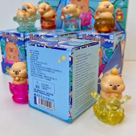 Capybara Light Up Jewel 1pc Figure Blind Box