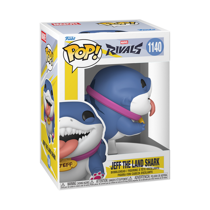 Funko POP! Marvel: Rivals - Jeff the Land Shark Vinyl Figure