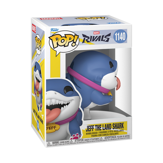 Funko POP! Marvel: Rivals - Jeff the Land Shark Vinyl Figure