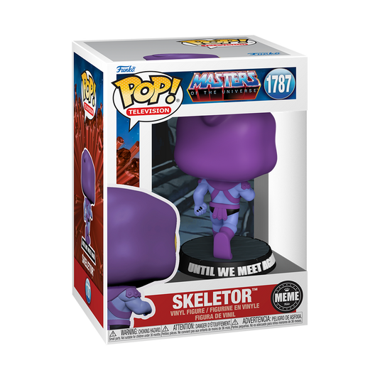 Funko POP! TV: Masters of the Universe - Skeletor Until We Meet Again Meme Vinyl Figure