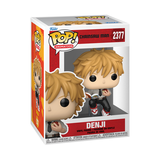 Funko POP! Animation: Chainsaw Man - Denji Reading Vinyl Figure
