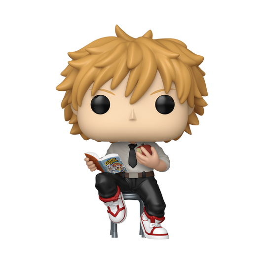 Funko POP! Animation: Chainsaw Man - Denji Reading Vinyl Figure