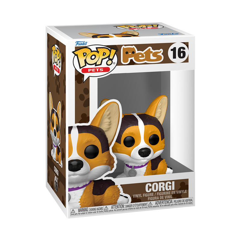 Load image into Gallery viewer, Funko POP! Pets - Corgi Vinyl Figure
