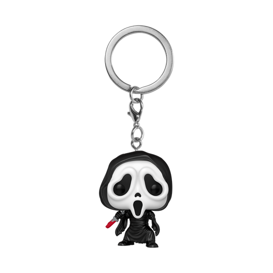 Funko Pop! Keychain Scream - Ghost Face with Knife Keychain