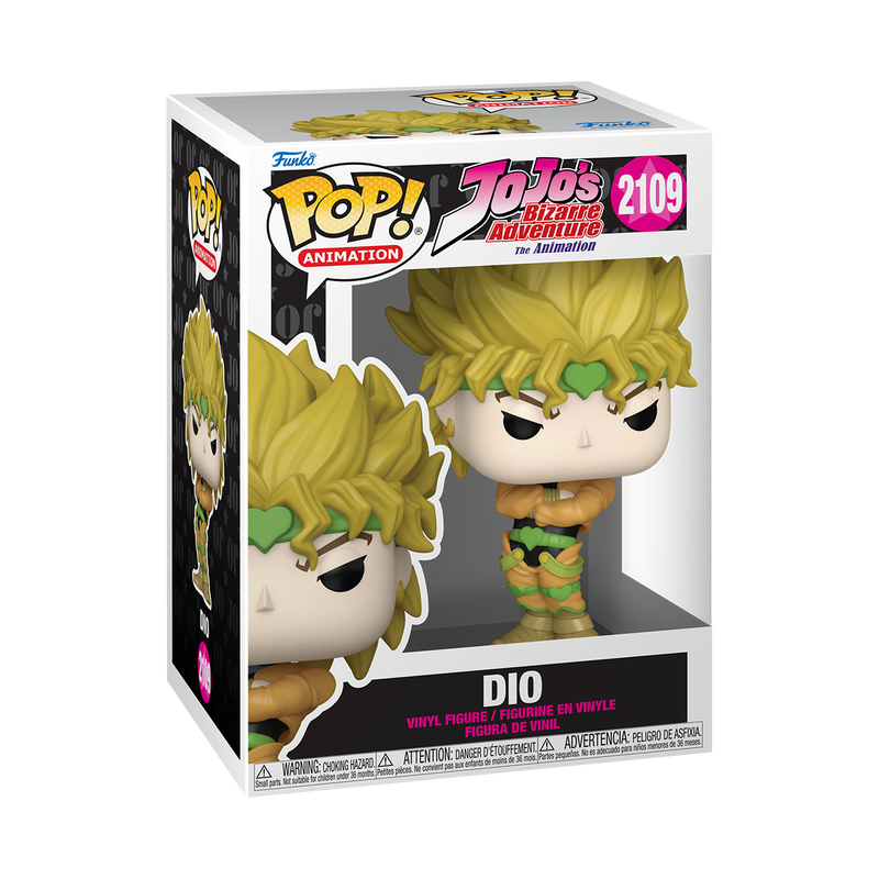 Load image into Gallery viewer, Funko POP! Pop! Animation: JoJo's Bizarre Adventure - DIO Vinyl Figure
