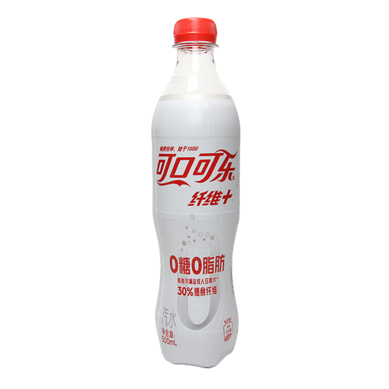Cargue la imagen en el visor de la galería, Coca Cola Sugar Free Fiber+ 500ml (China)
