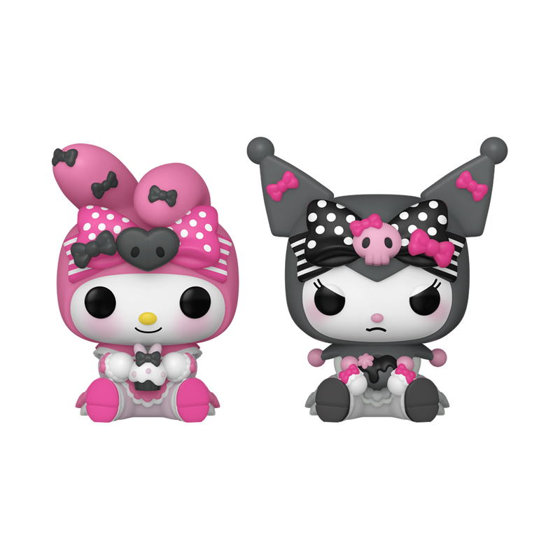 Load image into Gallery viewer, Funko Pocket POP!: Animation Sanrio - My Melody &amp; Kuromi 2-Pack Figure
