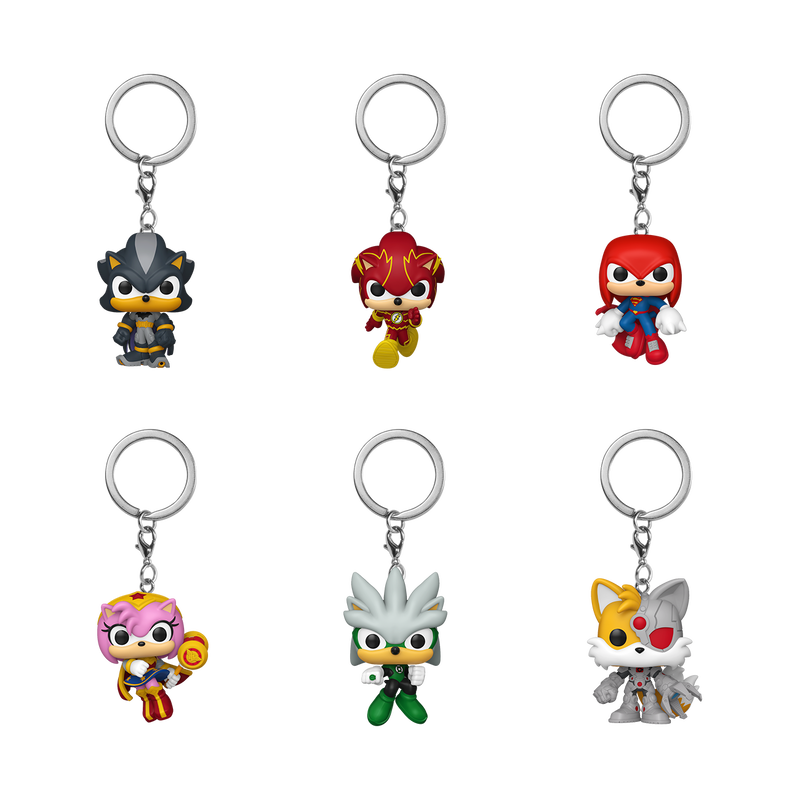 Load image into Gallery viewer, Funko Keychain Pocket Sonic the Hedgehog - Characters 1pc Mystery Bag
