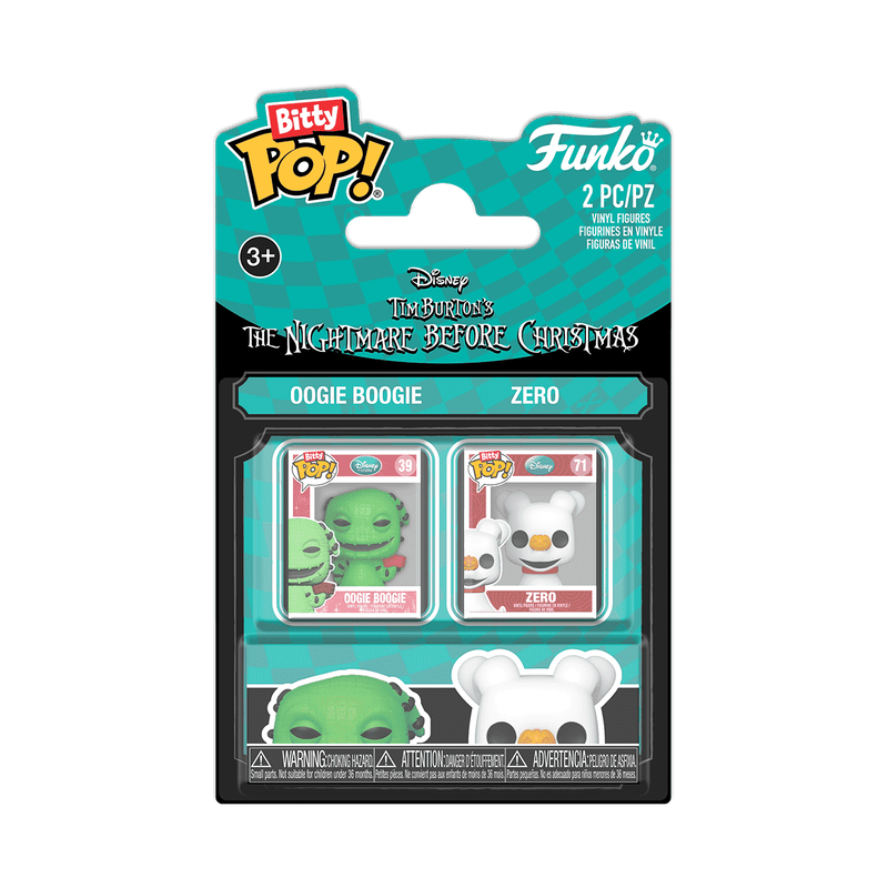 Load image into Gallery viewer, Funko Bitty POP!: Disney - The Nightmare Before Christmas Characters 2-Pack Figure
