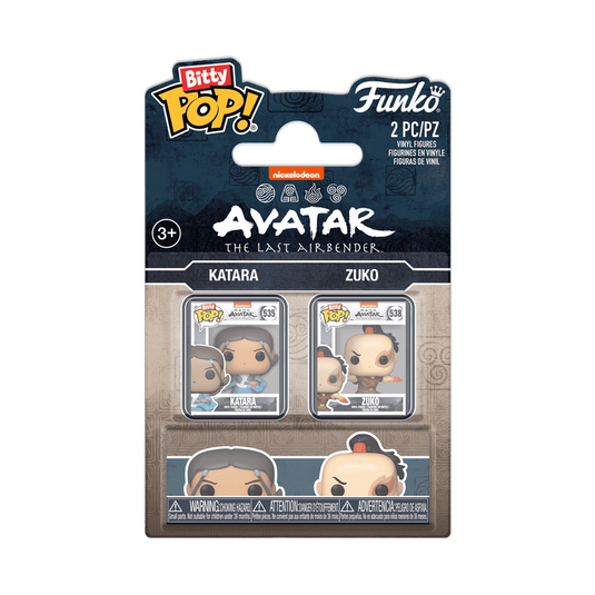 Funko Bitty POP!: Nickelodeon Avatar - The Last Airbender Characters 2-Pack Figure