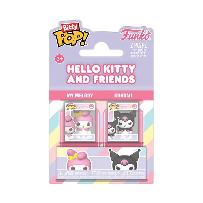 Cargue la imagen en el visor de la galería, Funko Bitty POP!: Sanrio - Characters 2-Pack Figure
