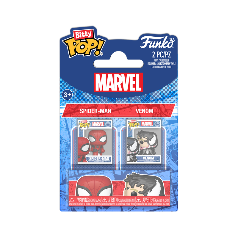 Load image into Gallery viewer, Funko Bitty POP!: Marvel - Characters 2-Pack Figure
