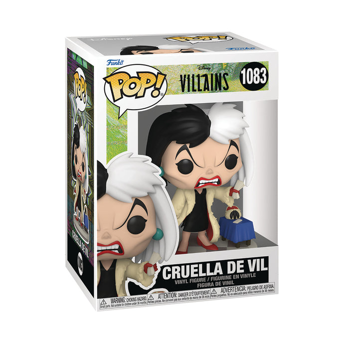 ¡Funko POP! Disney: Villanos de Disney - Cruella de Vil