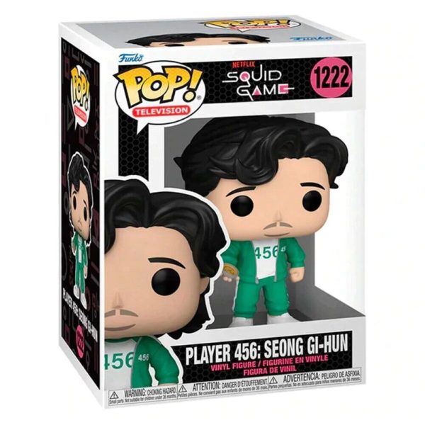 ¡Funko POP! TV: El juego del calamar - Jugador 456 - Seong Gi-Hun