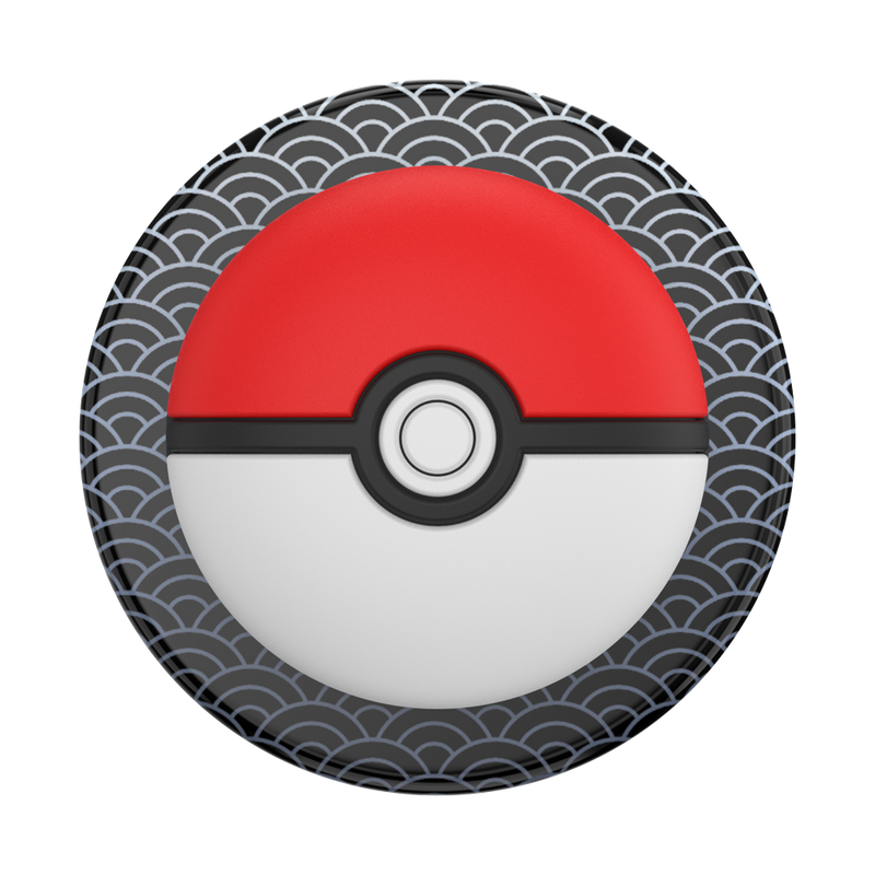 Cargue la imagen en el visor de la galería, PopSockets Pokemon - Puffy Poké Ball Seigaiha Phone Grip MagSafe
