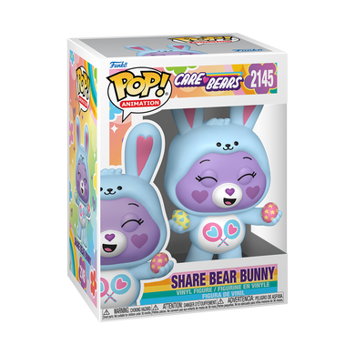 Funko POP! Animation: Care Bears - Share Bear Bunny Vinyl Figure