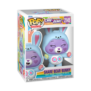 Funko POP! Animation: Care Bears - Share Bear Bunny Vinyl Figure