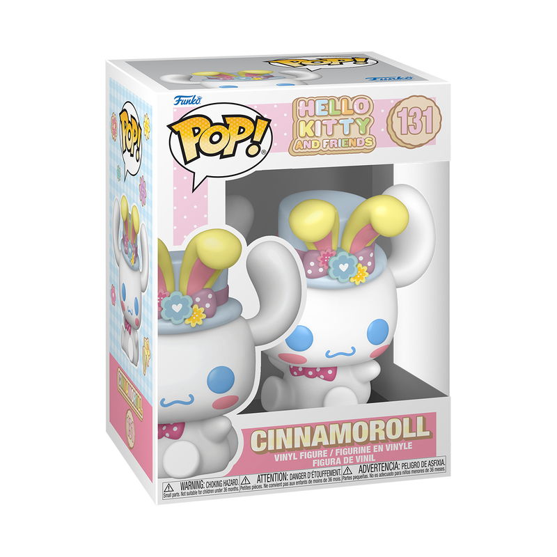 Chargez l&#39;image dans la visionneuse de la galerie, Funko POP! Animation: Sanrio - Cinnamoroll with Bunny Ears Vinyl Figure
