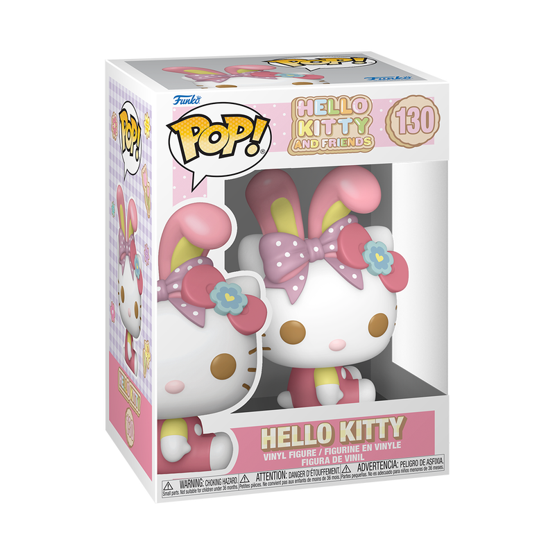 Load image into Gallery viewer, Funko POP! Animation: Sanrio - Hello Kitty with Bunny Ears Vinyl Figure
