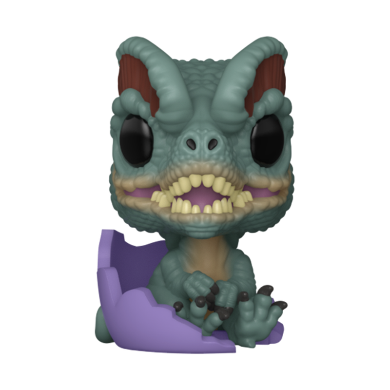 Load image into Gallery viewer, Funko Pocket POP! Movies: Jurassic Park - Dilophosaurus Hatchling Vinyl Figure
