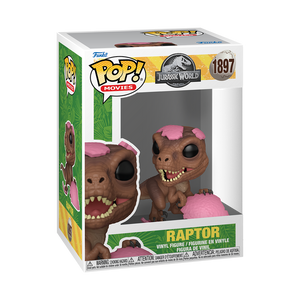 Funko POP! Movies: Jurassic World - Raptor (Pink Egg) Vinyl Figure