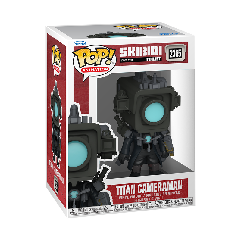 Load image into Gallery viewer, Funko POP! Animation: Skibidi Toilet - Titan Cameraman Vinyl Figure

