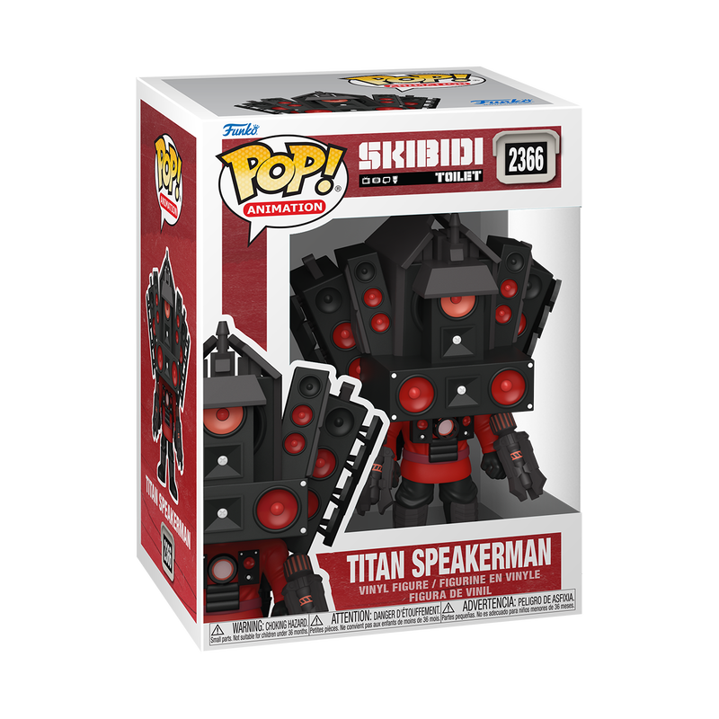 Load image into Gallery viewer, Funko POP! Animation: Skibidi Toilet - Titan Speakerman Vinyl Figure
