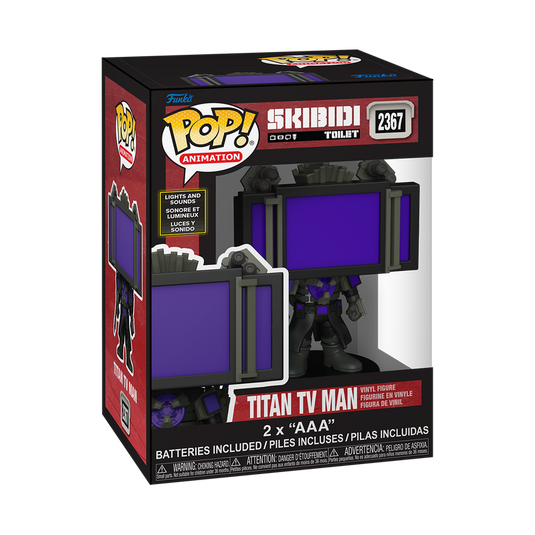 Funko POP! Animation: Skibidi Toilet - Titan TV Man Vinyl Figure