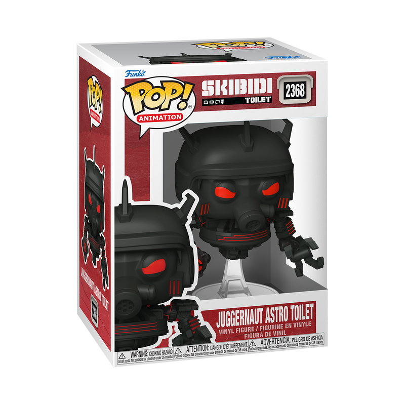 Load image into Gallery viewer, Funko POP! Animation: Skibidi Toilet - Juggernaut Astro Toilet Vinyl Figure
