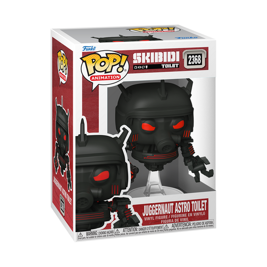 Funko POP! Animation: Skibidi Toilet - Juggernaut Astro Toilet Vinyl Figure