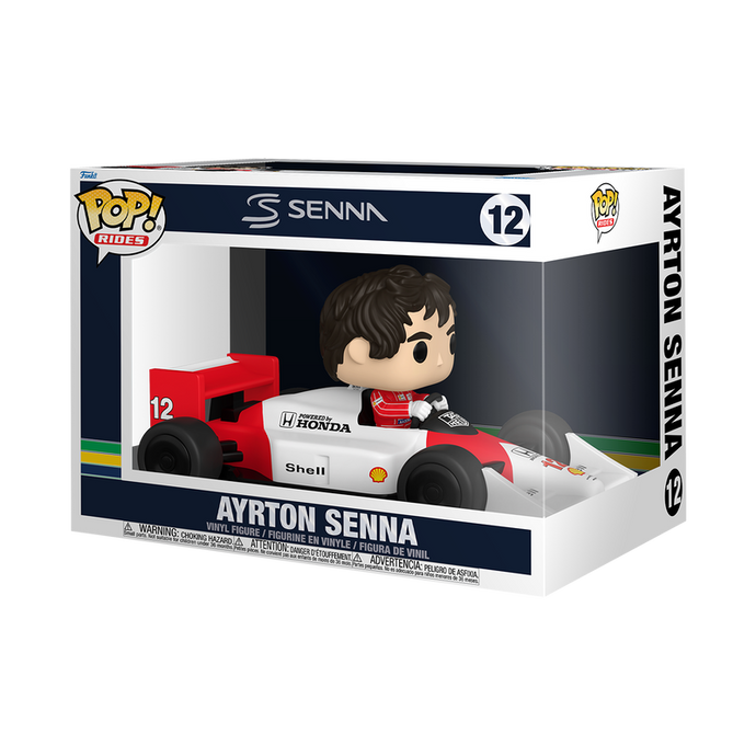 Funko POP! Rides Deluxe: Senna - Ayrton Senna (McLaren) Vinyl Figure