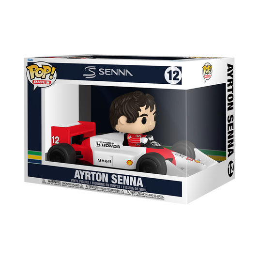 Funko POP! Rides Deluxe: Senna - Ayrton Senna (McLaren) Vinyl Figure