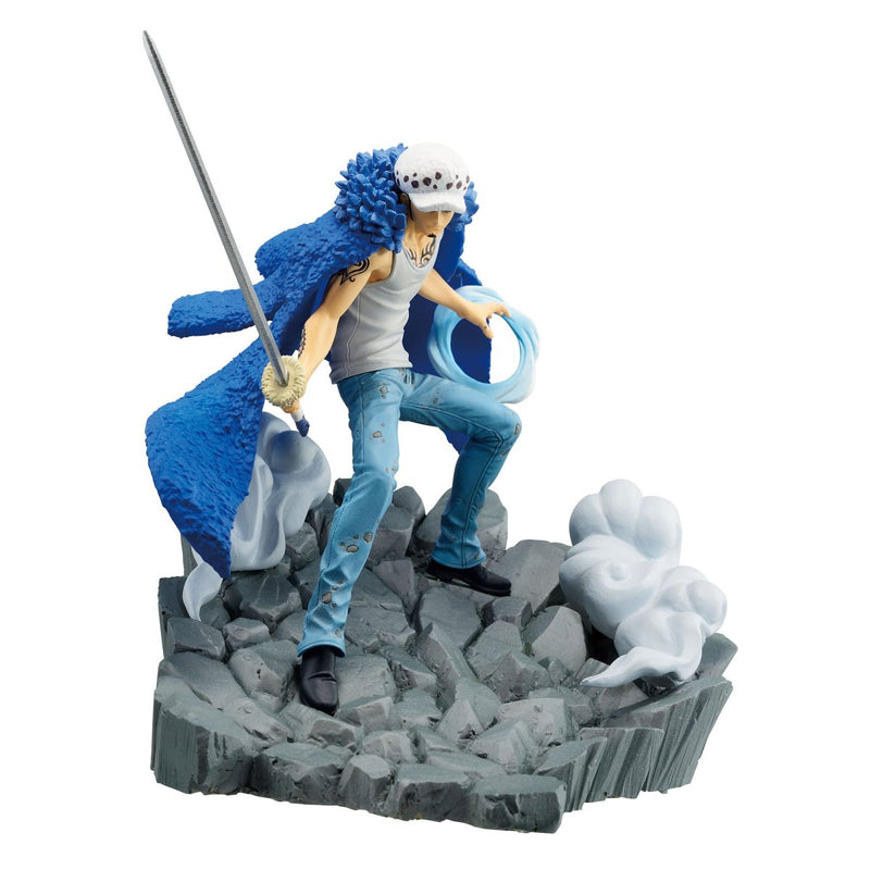 Cargue la imagen en el visor de la galería, Banpresto One Piece: Senkozekkei Trafalgar Law Figure
