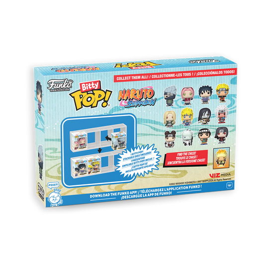 Funko Bitty POP!: Naruto - Characters 4-Pack Vinyl Figure