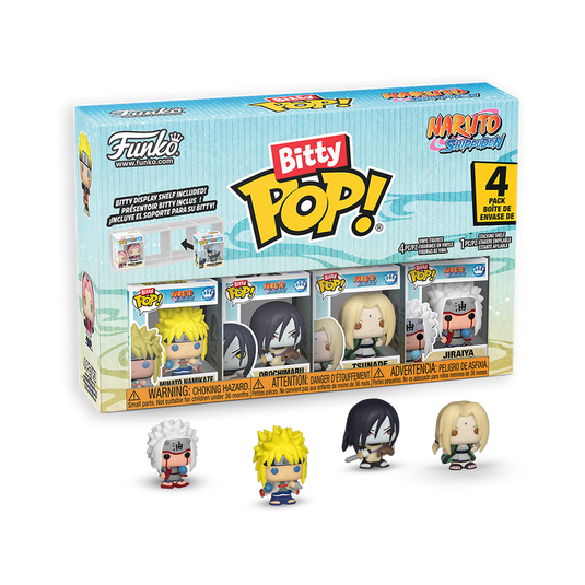 Funko Bitty POP!: Naruto - Characters 4-Pack Vinyl Figure