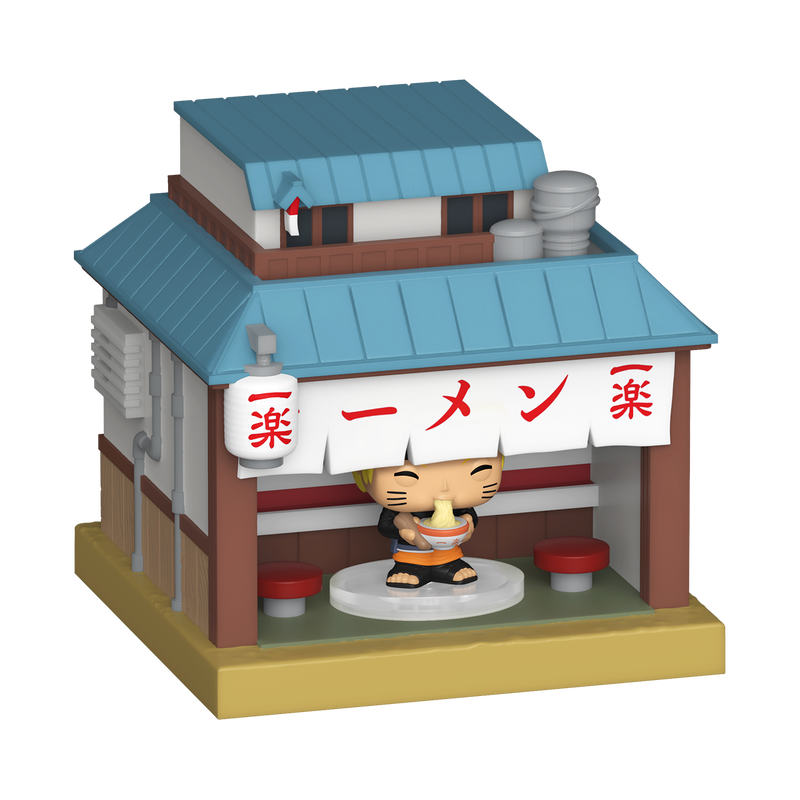 Load image into Gallery viewer, Funko Bitty POP! Town: Naruto - Naruto Uzumaki and Ichiraku Ramen Vinyl Figure

