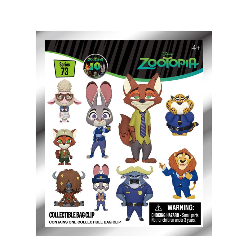 Chargez l'image dans la visionneuse de la galerie, Monogram Zootopia - Series 73 Characters - 1pc 3D Figure Bag Clip Blind Bag
