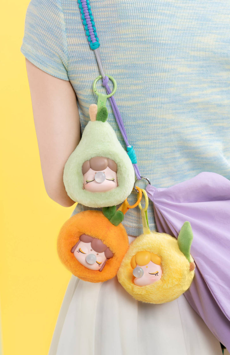 Cargue la imagen en el visor de la galería, Robotime Rolife Nanci&#39;s Fruit Mood Surprise Plush Pendant 1 Pc Mystery Box
