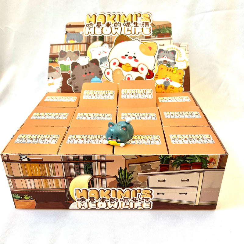 Load image into Gallery viewer, BCmini Kitten Hakim&#39;s Meow Life Cat Figurine Blind Box
